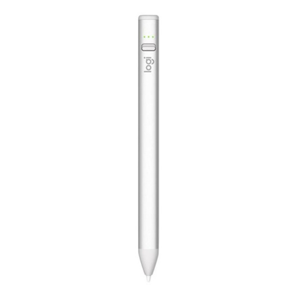 Lapiz digital logitech crayon silver usb - c para ipad - con tecnología apple pencil
