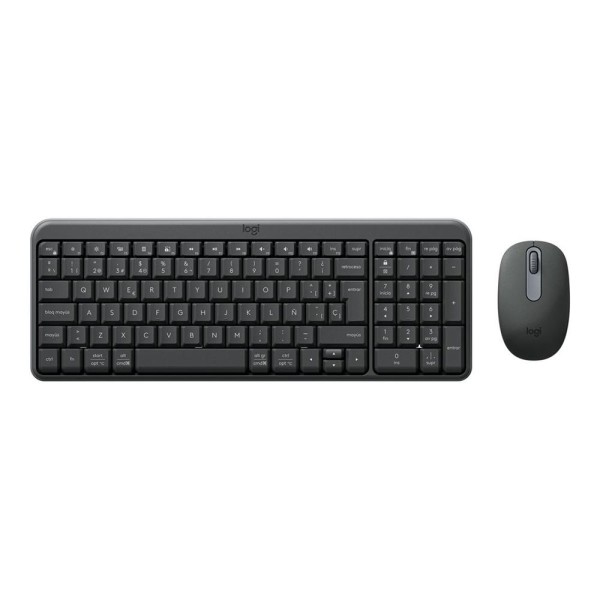 Teclado  mouse logitech mk250 inalambrico negro