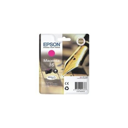 Cartucho tinta epson t162340 magenta  wf - 2010 - 2510 - 2520 - 2530 - 2540 -  pluma