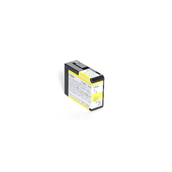Cartucho tinta epson t5804 amarilla 80ml stylus pro 3800 - 3880