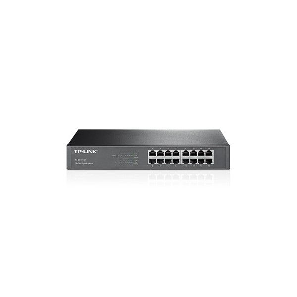 Switch 16 puertos 10 - 100 - 1000 tp - link tl - sg1016d