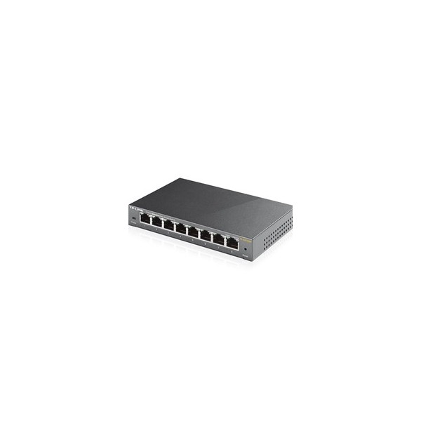 Switch 8 puertos 10 - 100 - 1000 tp - link gris