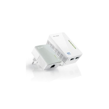 Pack 1 adaptador de red wifi  normal 500mbps linea electrica powerline tp - link