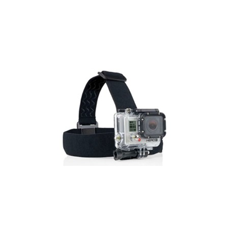 Soporte - correa para la cabeza ajustable phoenix para camaras sport & gopro hero 4 - 3 - 3 - 2 - 1 de color negro con antidesli