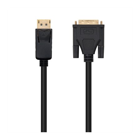 Cable displayport a dvi nanocable 2m negro -  macho - macho