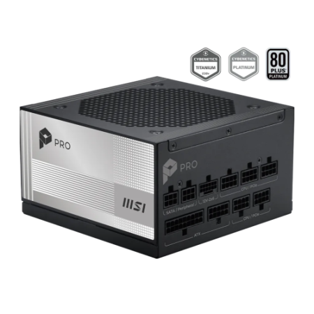 Fuente alimentacion msi pro a850pl pcie5 gaming atx 850w