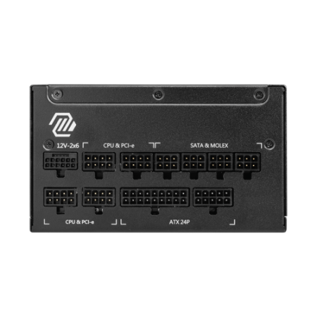 Fuente alimentacion msi mag a1000gl pcie5 ii gaming atx 1000w