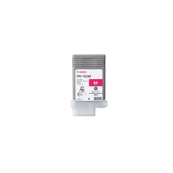 Cartucho canon pfi - 102 magenta ipf500 -  ipf510 -  lp17 -  ipf600 -  ipf610 -  ipf605 -  lp24 -  ipf650 -  ipf655 -  ipf700 - 