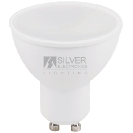 Bombilla led silver electronic eco multi - led dicroica 7w44w -  gu10 -  3000k -  567 lm -  120º - luz calida -  a