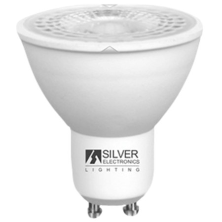 Bombilla led silver electronic eco dicroica 8w60w -  gu10 -  3000k -  38º -  773 lm -  luz calida -  a