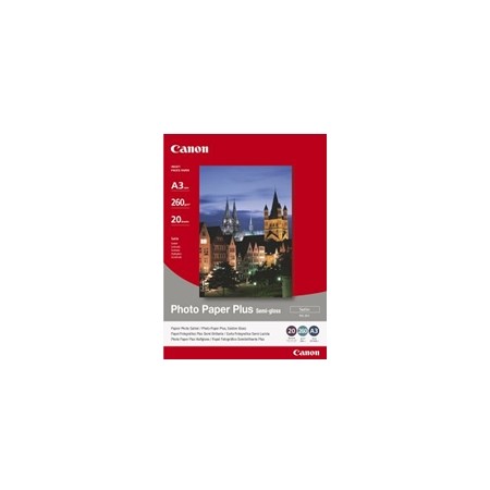 Papel canon plus sg - 201 - a3 satinado 20hojas
