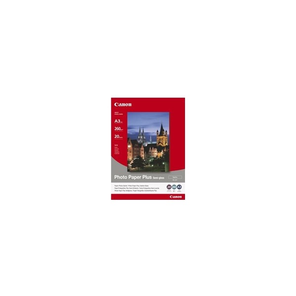Papel canon plus sg - 201 - a3 satinado 20hojas
