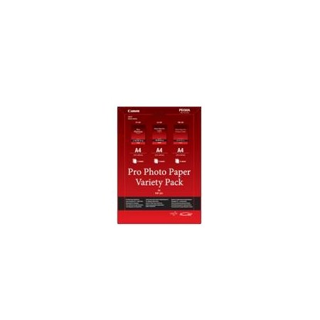 Pack papel canon pvp - 201 a4 (pt - 101 - lu - 101 - pm - 101)