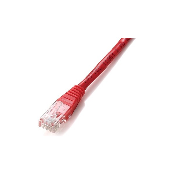 Cable red equip latiguillo rj45 u -  utp cat6 10m rojo