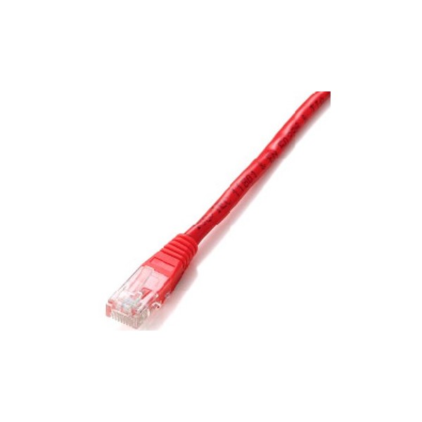 Cable red equip latiguillo rj45 u -  utp cat6 0.5m rojo
