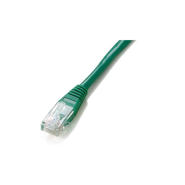 Cable red equip latiguillo rj45 u -  utp cat6 10m verde
