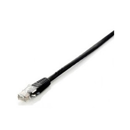 Cable red equip latiguillo rj45 u -  utp cat6 1m negro