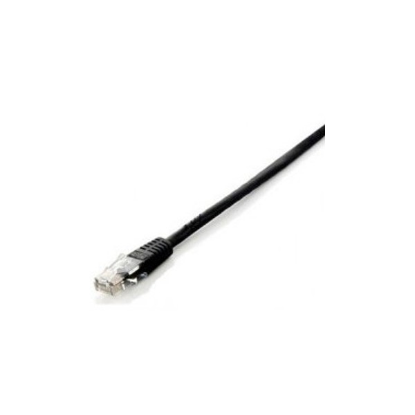 Cable red equip latiguillo rj45 u -  utp cat6 1m negro
