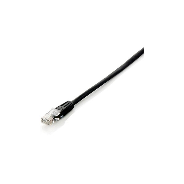 Cable red equip latiguillo rj45 u -  utp cat6 10m negro
