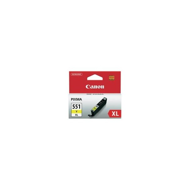 Cartucho tinta canon cli 551 xl amarillo mg6350 - mg5450