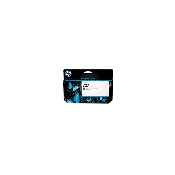 Cartucho tinta hp 727 b3p22a negro mate