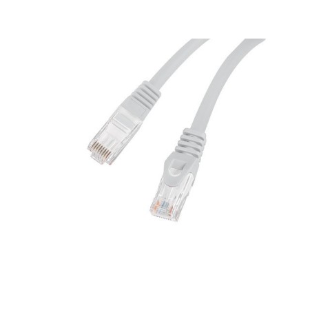 Cable red lanberg latiguillo cat.6 utp lszh cu 3m gris fluke passed