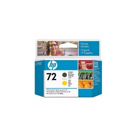Cabezal impresion hp 72 c9384a negro -  amarillo t610 -  t1100