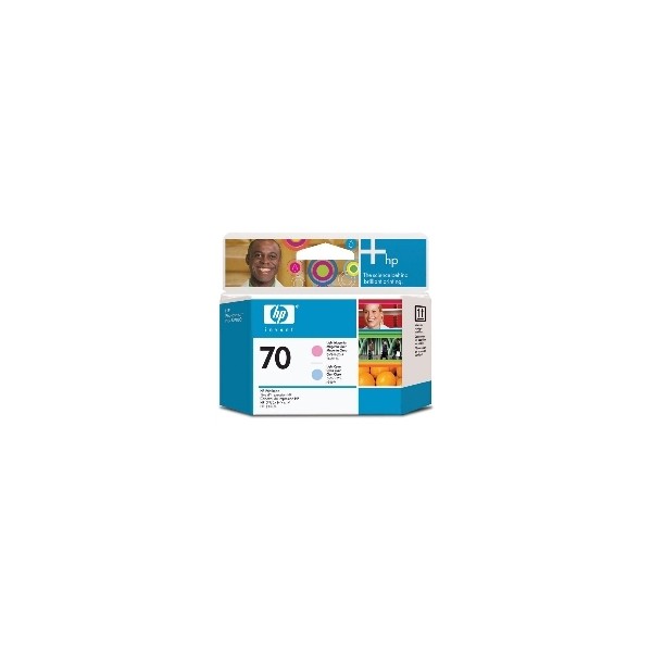 Cabezal impresion hp 70 c9405a cian claro -  magenta claro z2100 -  z3100 -  z3200