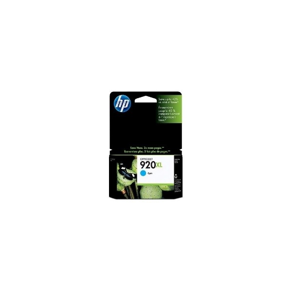 Cartucho tinta hp 920xl cd972ae cian 6ml 6500