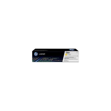 Toner hp 126a ce312a amarillo 1000 página cp1025nw -