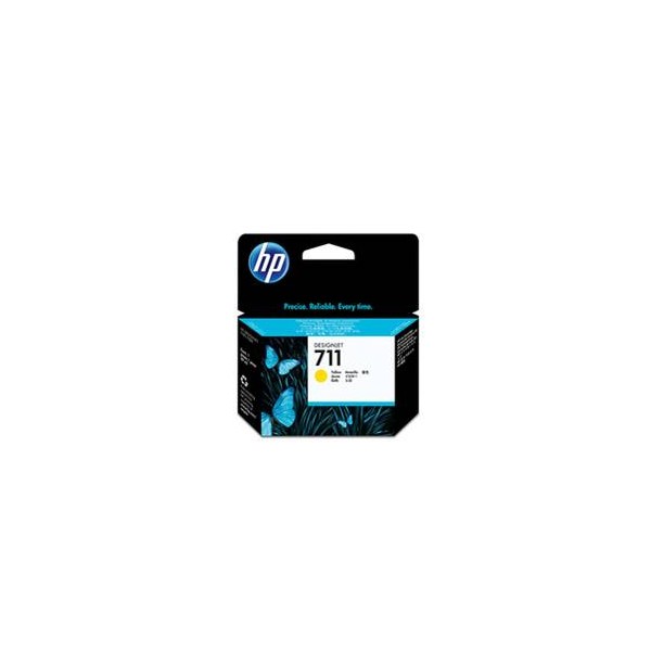 Cartucho tinta hp 711 cz132a amarillo