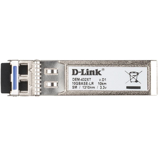 Adaptador sfp d - link dem - 432xt 10gbase - lr 10km fibra optica