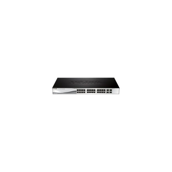 Switch d - link 28 puertos 19 pulgadas l2 giga