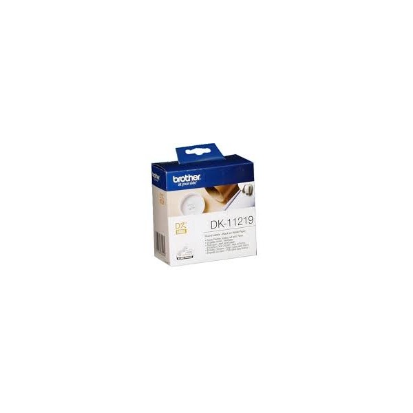 Etiquetas papel precortada brother dk11219 29 x 62 mm 800e