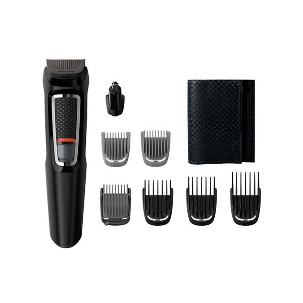 Set arreglo personal philips multigroom mg3730 - 15 6peines -  60m autonomia -  8 en 1 -  funda