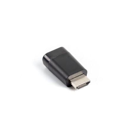 Adaptador lanberg hdmi macho -  vga hembra negro