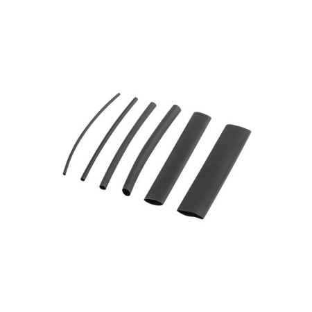 Tubo lanberg termorretractil 100 uds 100mm x15 a 13mm negro