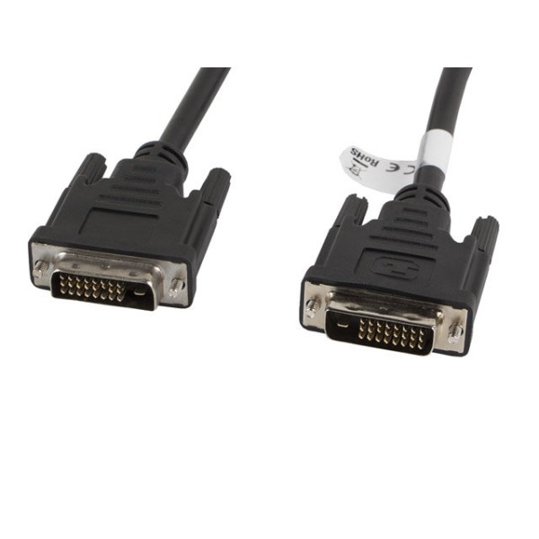 Cable dvi - d lanberg 24 macho - macho dual link 3m