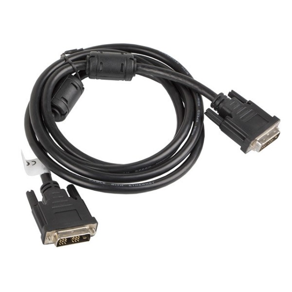 Cable dvi - d lanberg 18 macho - macho single link 1.8m