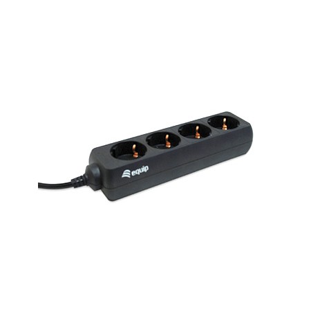 Regleta equip 4 tomas shucko toma iec cable 1.1m