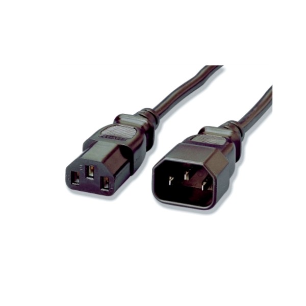 Cable extensor de alimentacion equip c14 a c13 macho - hembra 1.8m