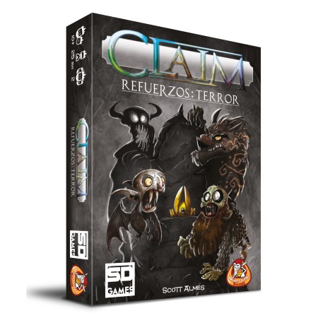 Juego de mesa claim refuerzos: terror pegi 10