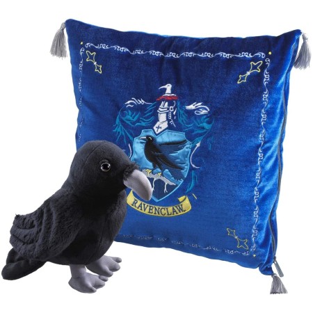 Peluche pack the noble collection harry potter cuervo mascota ravenclaw  cojin ravenclaw