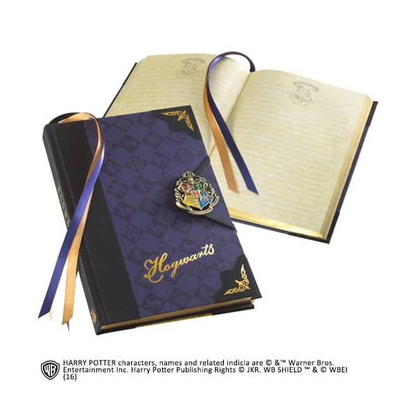 Libreta diario the noble collection harry potter hogwarts cierre especial
