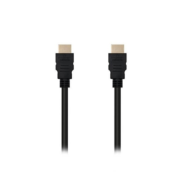 Cable hdmi 1.4 tipo a a hdmi tipo a nanocable 5m -  macho - macho -  alta velocidad -  4k -  10.2gbps -  negro