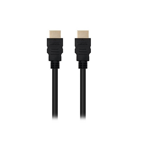 Cable hdmi 1.4 tipo a a hdmi tipo a nanocable 1.5m -  macho - macho -  alta velocidad -  4k -  10gbps -  negro