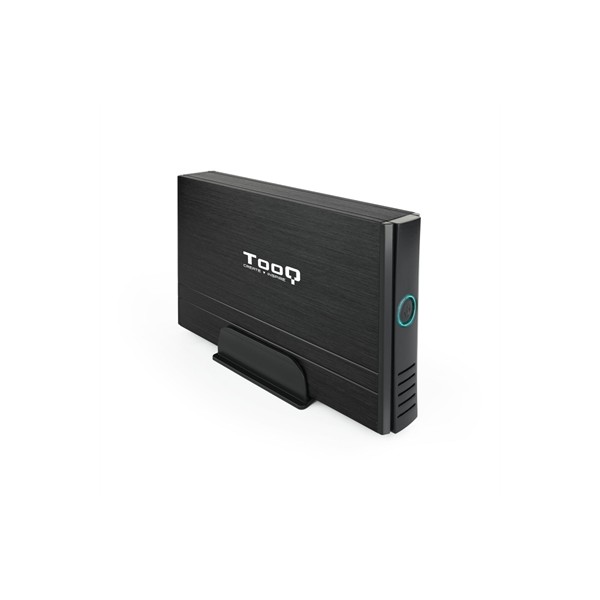 Caja externa tooq tqe - 3520b para hdd 3.5 pulgadas sata - ide usb 2.0 negro