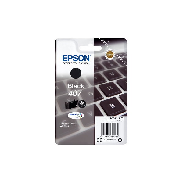 Cartucho tinta epson 407 negro