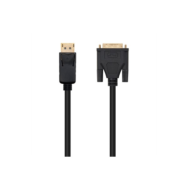 Cable displayport a dvi nanocable 2m negro -  macho - macho