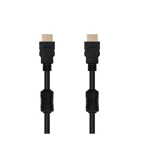 Cable hdmi alta velocidad nanocable 10m -  macho - macho -  negro
